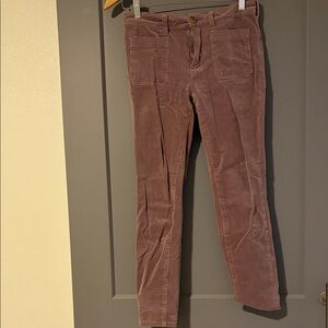 Corduroy Pants in Mauve